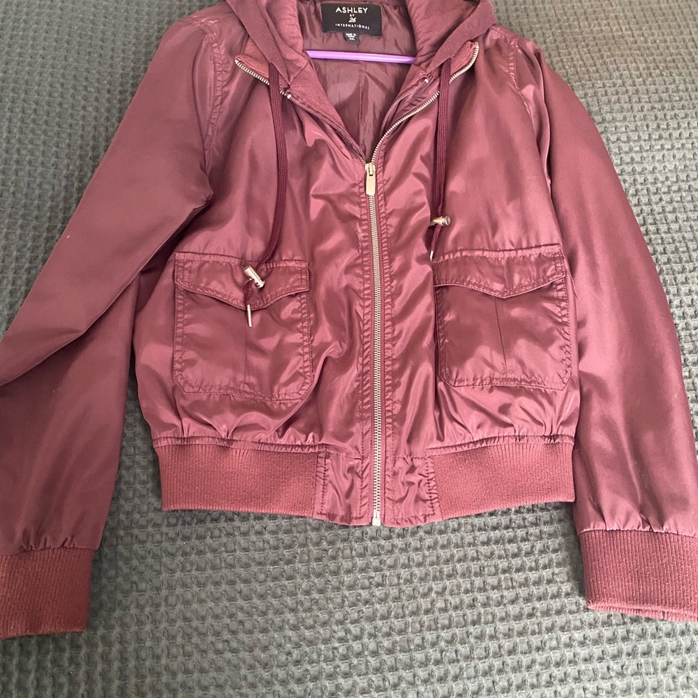 Ashley By 26 International Maroon Jacket